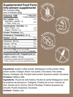 Café Glacé Protéiné Vanille Française