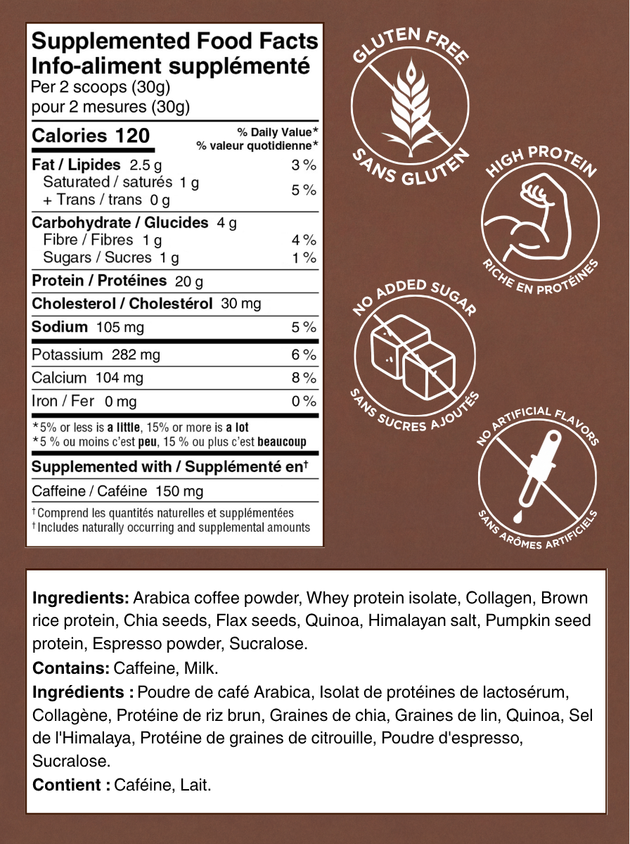 Café Glacé Protéiné Moka