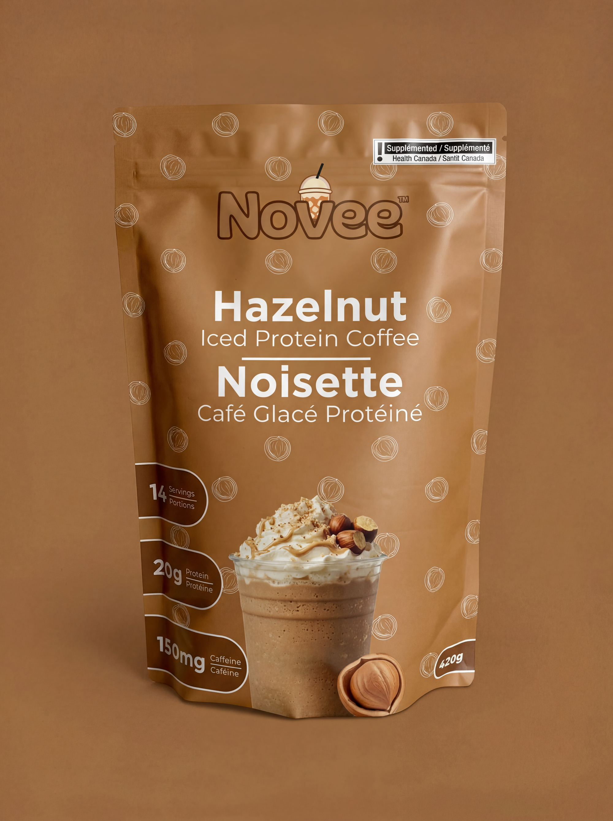 Café Glacé Protéiné Noisette