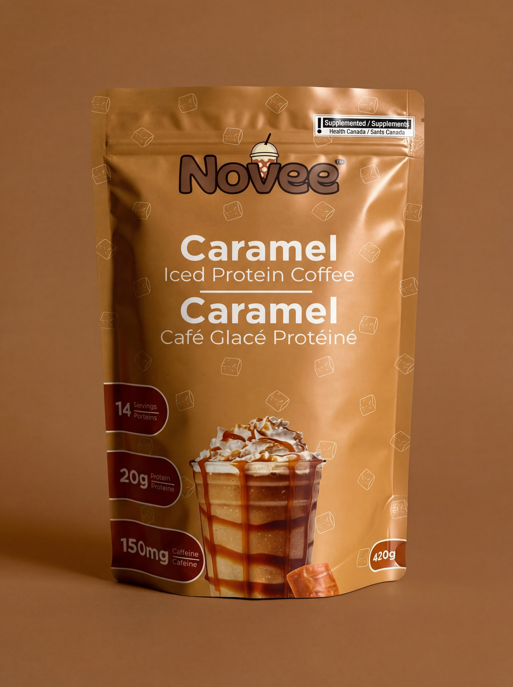 Café Glacé Protéiné Caramel
