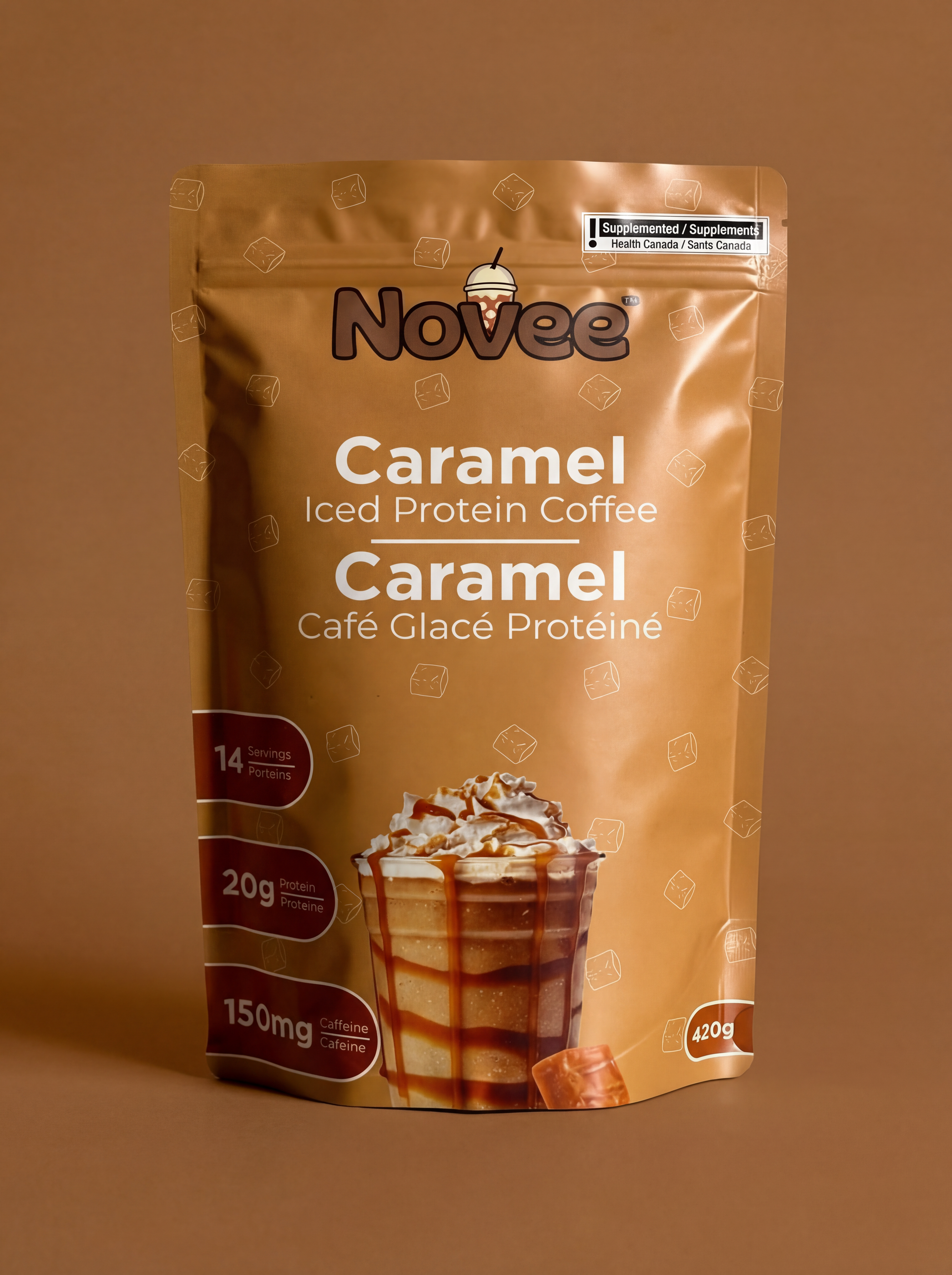Café Glacé Protéiné Caramel